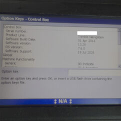 Claytis Claytis Approved Equipment Trimble Caterpillar CB460 Control Panel (Full 3D Auto Options 2026 Firmware) 2