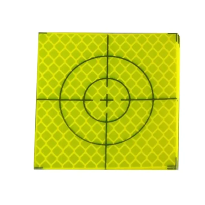 Claytis Survey Targets Pack of 20 Green (50x50mm) Reflective Survey Targets 3